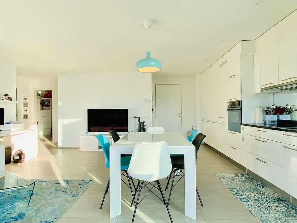 Affittiamo a Davesco luminoso 3.5 loc. signorile – foto 7 di 13