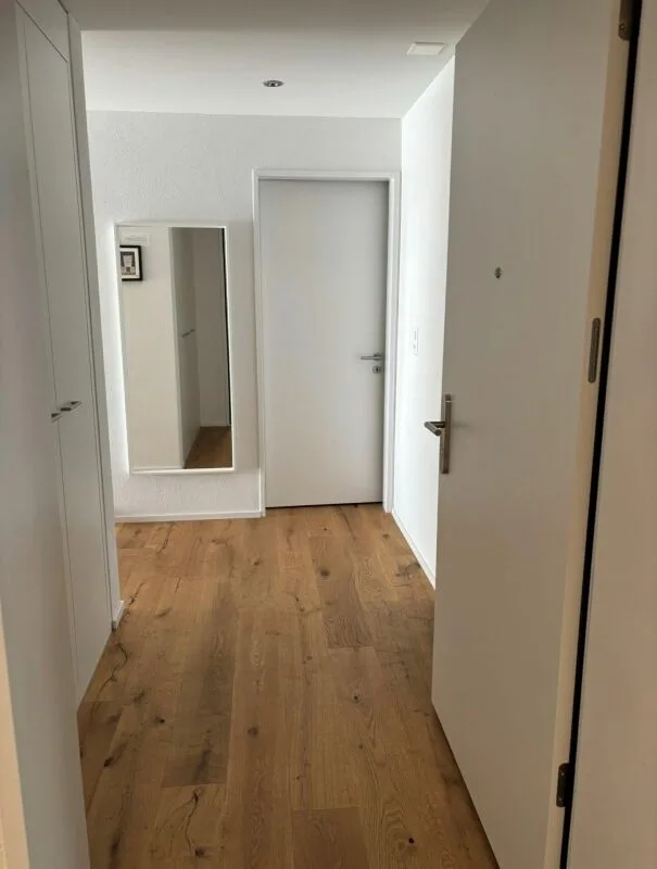 Moderne 2 ½-Zimmer-Wohnung mit grosszügigem Balkon und Abendsonne – Foto 3 von 9