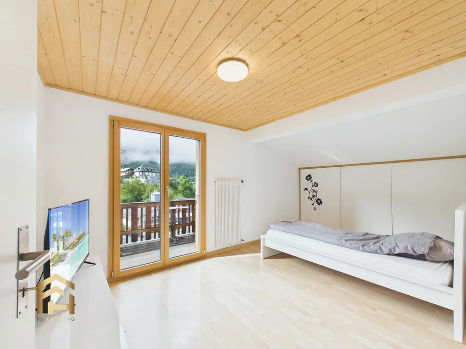 Partially renovated chalet with 4 residential units for sale in Bürchen – photo 11 of 13