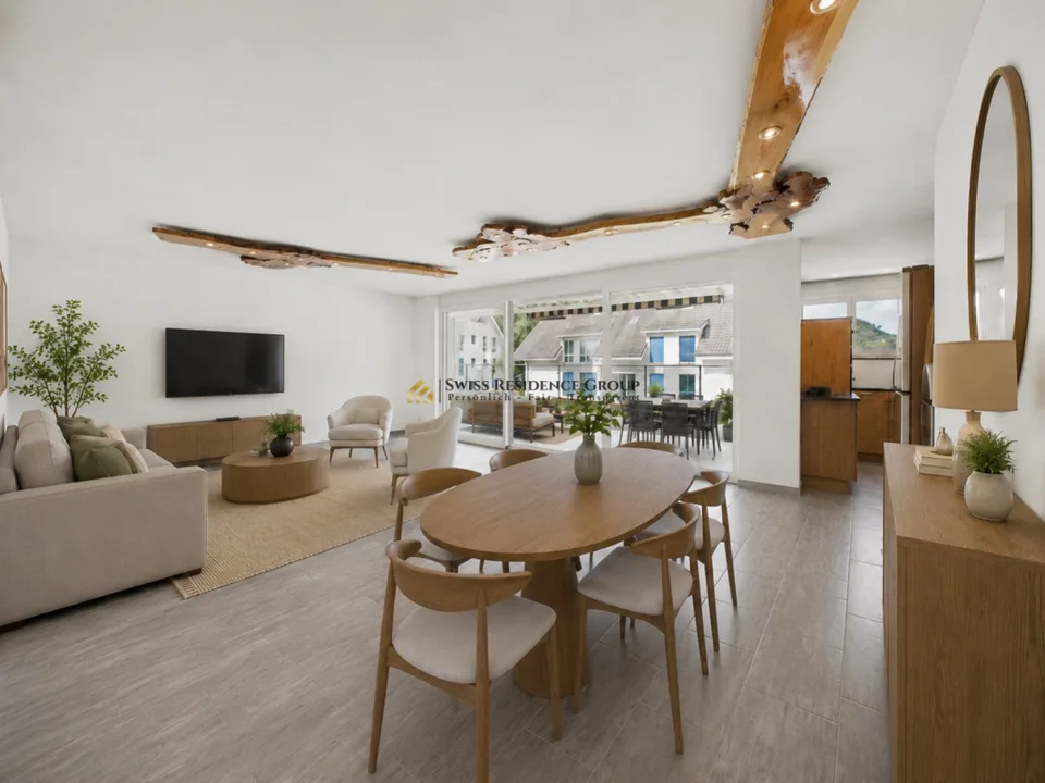 Luxus trifft Lebensqualität - Exklusive 5.5-Zimmer-Wohnung mit attraktivem Steuerfuss – Foto 2 von 13