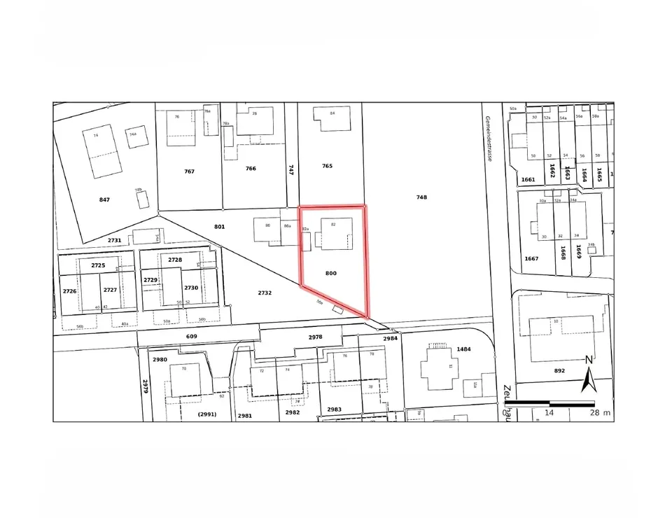 Terreno edificabile 1'148 m², completamente urbanizzato, posizione centrale a Flamatt – foto 7 di 10