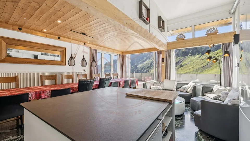Grand triplex avec accès direct aux pistes aux Crosets – photo 3 sur 9