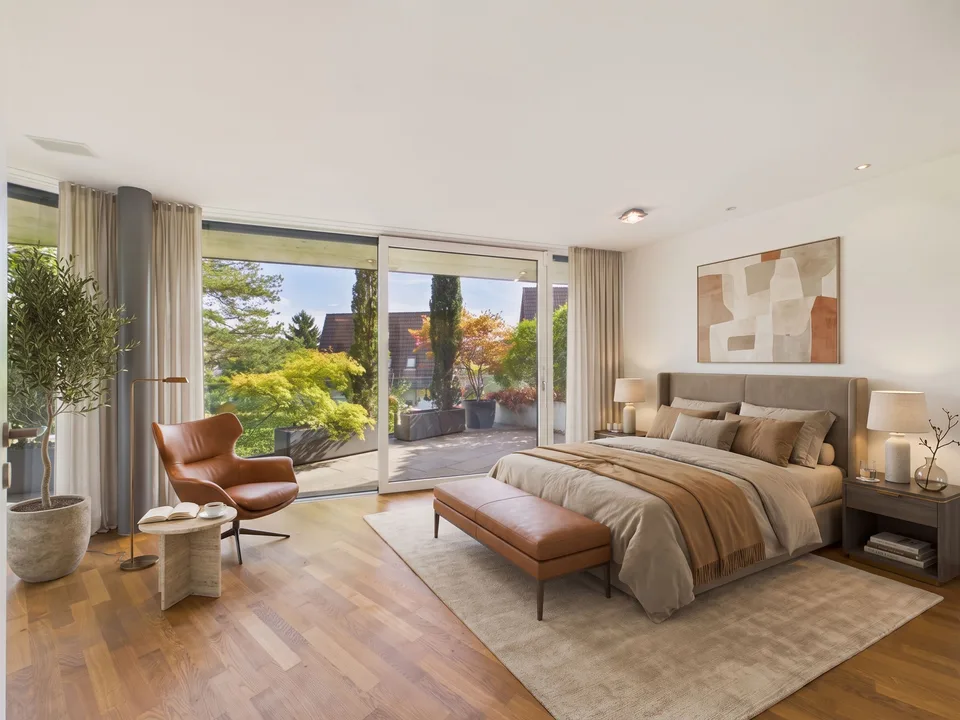 Exclusive spacious 3.5 room apartment with terrace and garden in park-like setting – photo 6 of 22