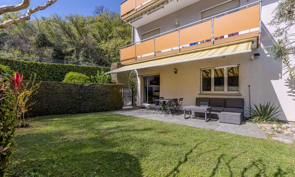 HELL 3.5 ZIMMER WIE NEU MIT GARTEN IN LUGANO – Foto 3 von 9