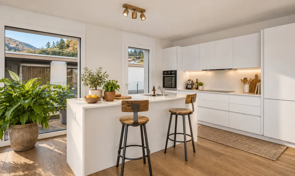 NEUES MÖBLIERTES PENTHOUSE MIT 4.5 ZIMMERN UND SEEBLICK IN ROVIO – Foto 3 von 11