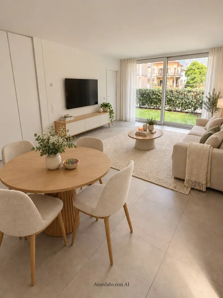 2,5-Zimmer-Wohnung mit Garten zur Miete in Grono – Foto 4 von 11