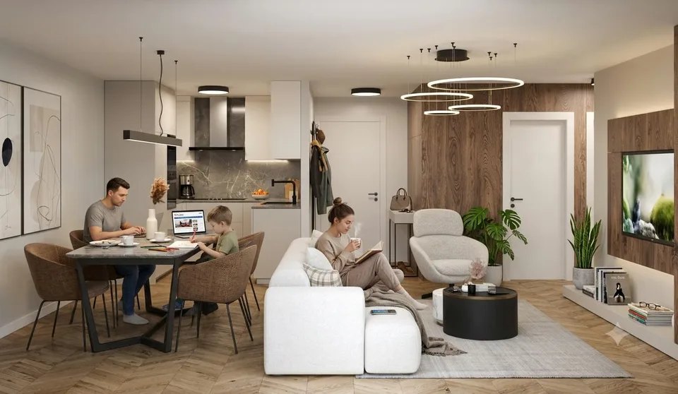 Neue Residenz mit 3 Wohnungen in einem begehrten und grünen Viertel – Foto 6 von 11