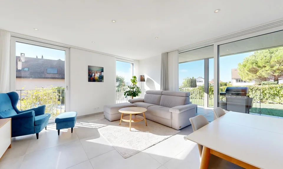 Appartement Minergie de 4.5 pièces avec grande terrasse et jardin – photo 4 sur 11