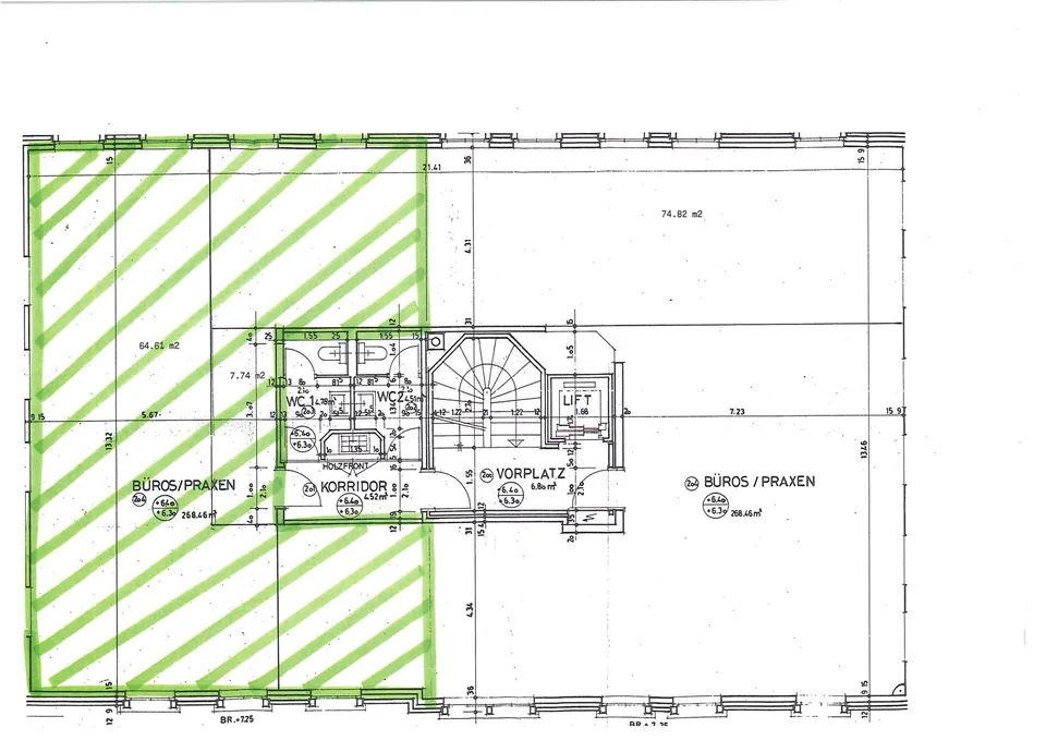 Environ 120 m2 de bureaux / salles de pratique dans la vieille ville d'Aarau – photo 9 sur 10