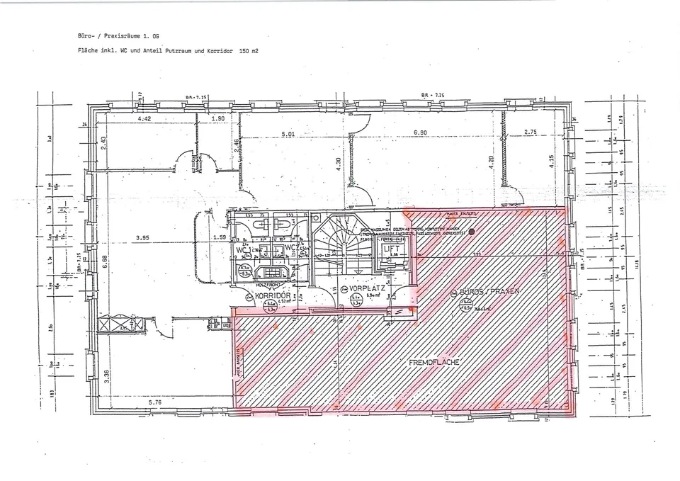 ca. 100 m2 Bürofläche in der Aarauer Altstadt – Foto 4 von 6