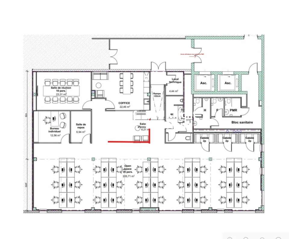 Thônex - Superficie commerciale di 303 m² in un edificio recente – foto 10 di 10