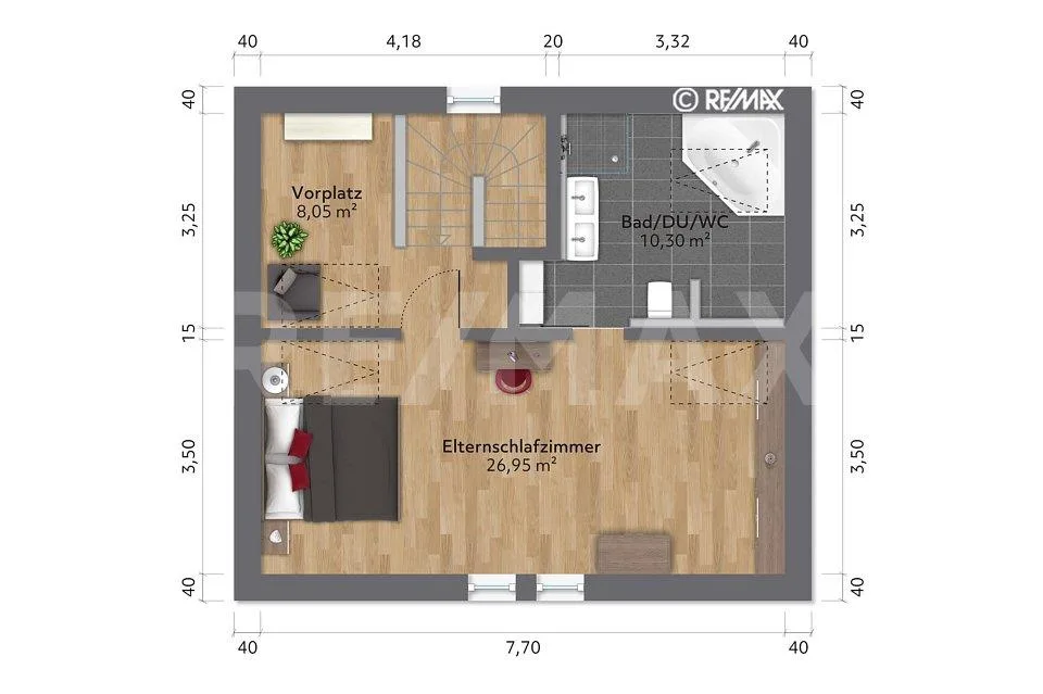 IN GEHDISTANZ ZUM S-BAHNHOF: FREISTEHENDES 5½-ZIMMER-HAUS – Foto 11 von 12