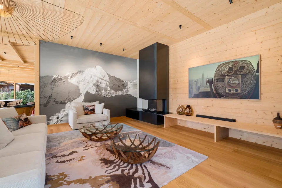 Zeitgenössisches Chalet von 570 m2 in Crans-Montana – Foto 3 von 13