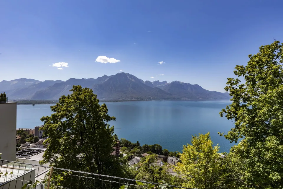 Wunderschöne 5,5-Zimmer-Duplexwohnung mit Blick auf den Genfersee – Foto 4 von 13