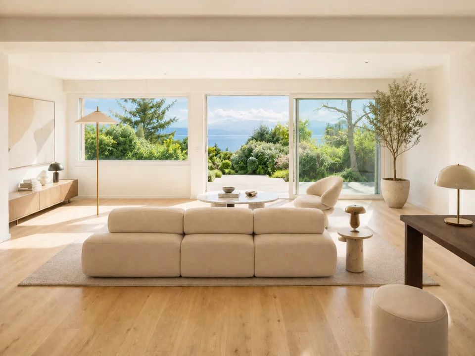 Exklusiv, Abby Bryand Immobilien: Wunderschönes Haus mit Seeblick in Buchillon – Foto 4 von 6