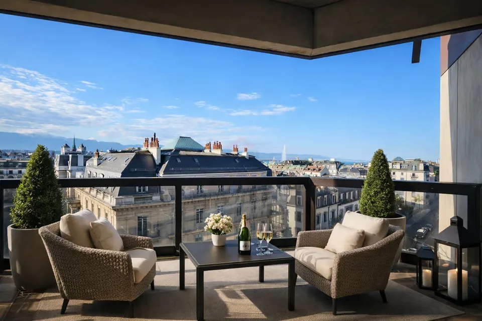 Appartamento eccezionale a Champel con vista panoramica su Ginevra – foto 2 di 19
