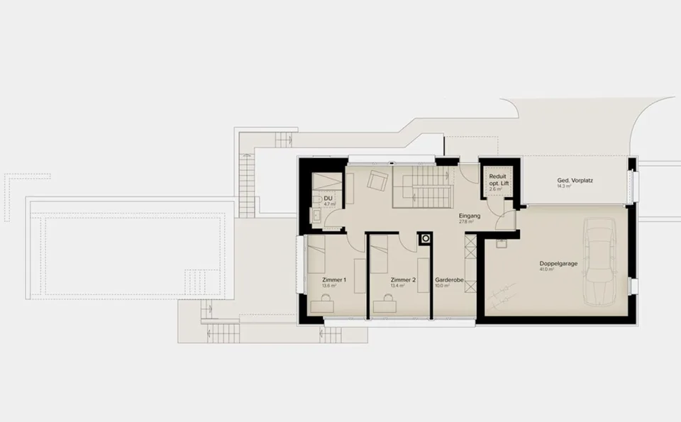 323 m² | Luxurious 6.5-Room Single-Family House with Pool – photo 12 of 13