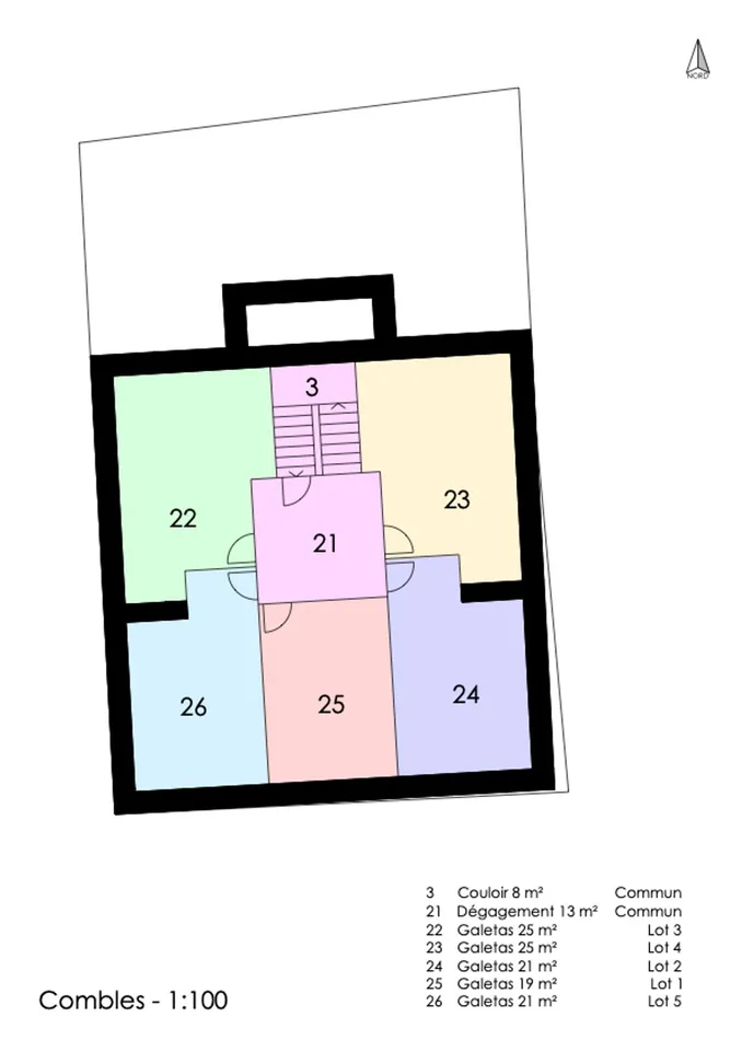 Appartement 2,5 pièces loué - Opportunité d'investissement à Chalais - 5,55% brut – photo 9 sur 9