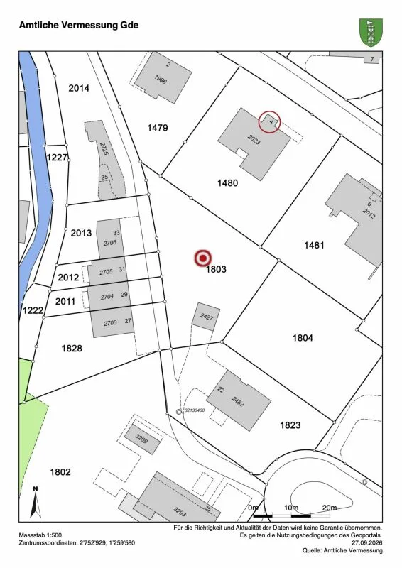 Terreno edificabile, ad esempio per villa, casa bifamiliare, 3 appartamenti – foto 3 di 3