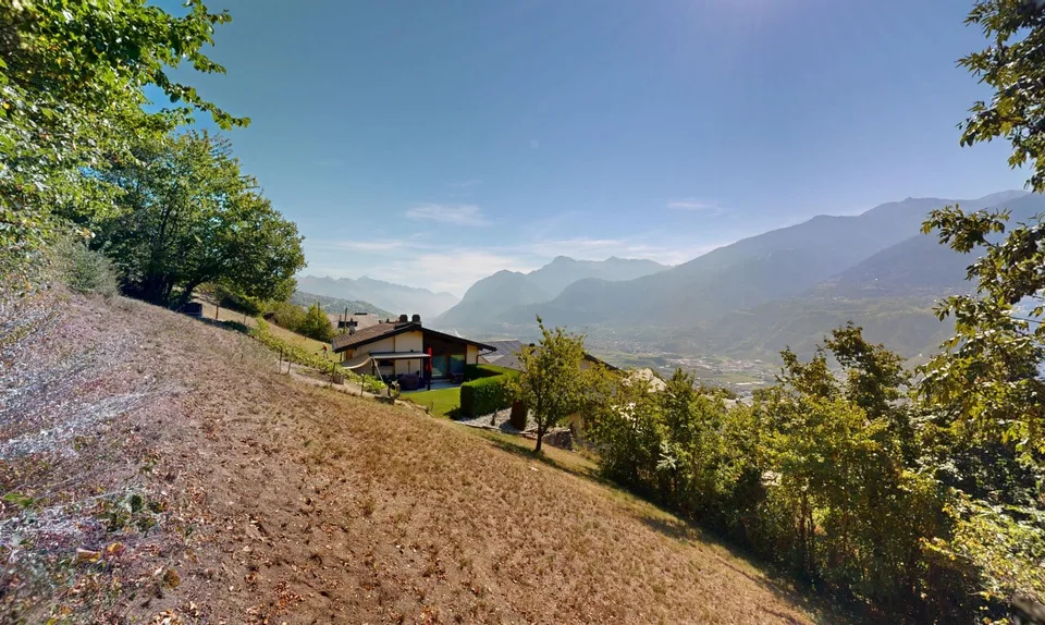 Wunderschönes Baugrundstück von 893 m² in Flanthey (Lens) – Foto 4 von 11