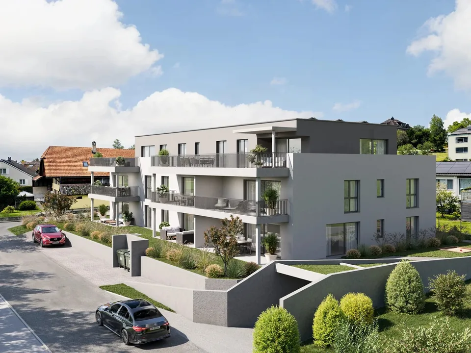 Appartamento nuovo di 4,5 locali al 1° piano con balcone – foto 6 di 13