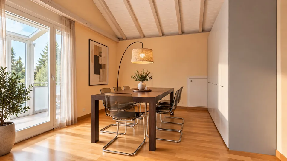 Wunderschöne 5-Zimmer-Wohnung mit atypischen Volumen und außergewöhnlicher Helligkeit – Foto 3 von 9