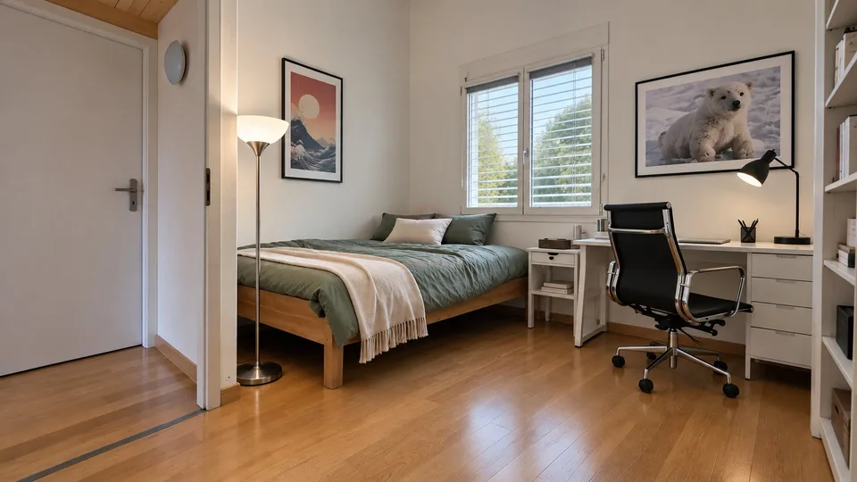 Wunderschöne 5-Zimmer-Wohnung mit atypischen Volumen und außergewöhnlicher Helligkeit – Foto 7 von 9