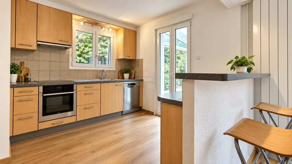 Rare appartement de 5 pièces avec jardin privatif de 500 m² – photo 6 sur 10