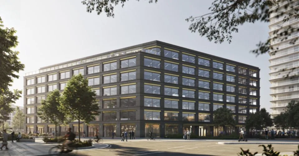 1.206 m² Büros im obersten Stock mit Terrasse im Herzen des Stadtteils Chêne Bourg und am Fuß des CEVA – Foto 2 von 10