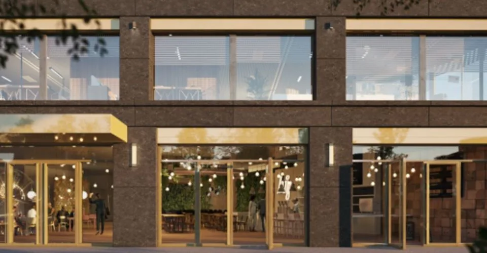 1.206 m² Büros im obersten Stock mit Terrasse im Herzen des Stadtteils Chêne Bourg und am Fuß des CEVA – Foto 3 von 10