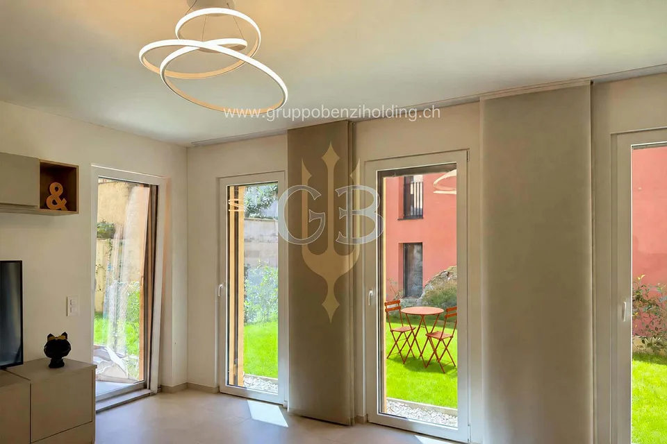 DIRECTLY FROM THE PROMOTER - Giubiasco - 1.5 rooms with garden – photo 15 of 17