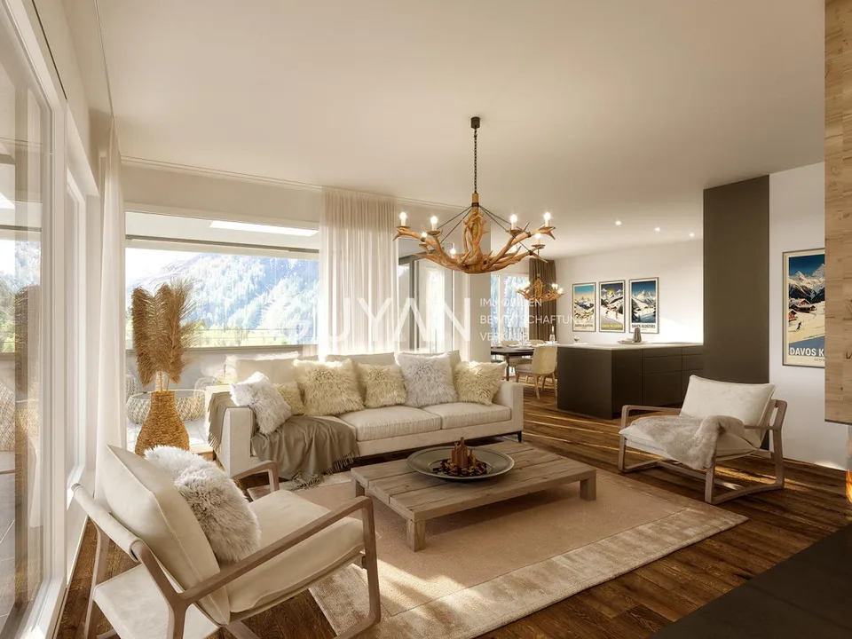 3 1/2- ATTIKA ZWEITWOHNUNG BEGONIE, NR. 1B.32 – Foto 3 von 3