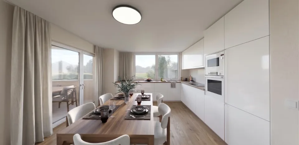 3½-Zimmer-Wohnung in einer hochwertigen Entwicklung in Vuadens – Foto 7 von 10