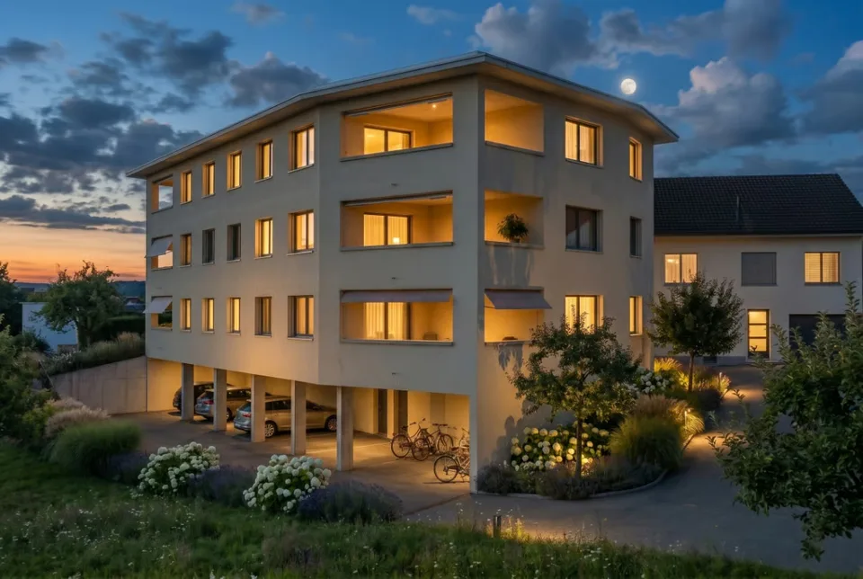 3½-Zimmer-Wohnung in einer hochwertigen Entwicklung in Vuadens – Foto 5 von 10