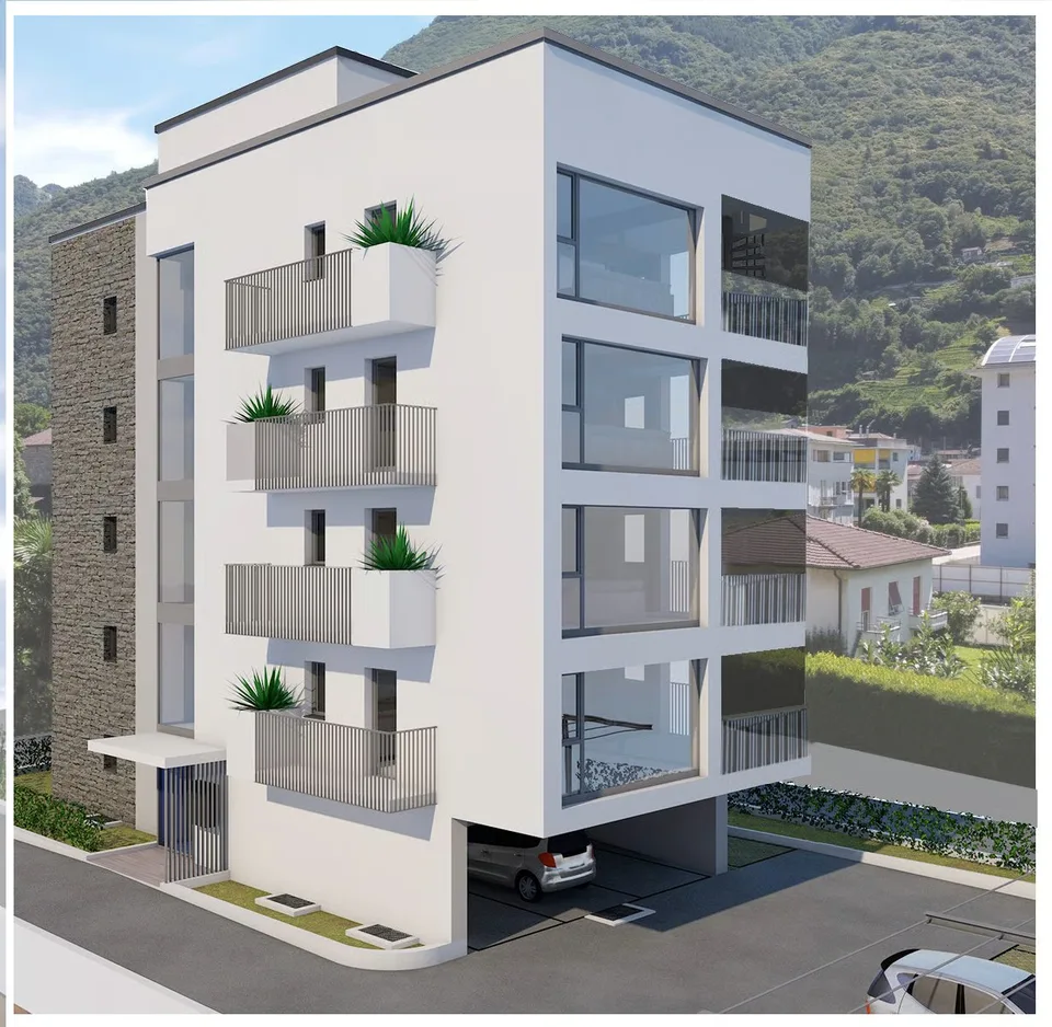 DIREKT VOM FÖRDERER - Bellinzona - großzügige 4,5-Zimmer-Neubau – Foto 2 von 5