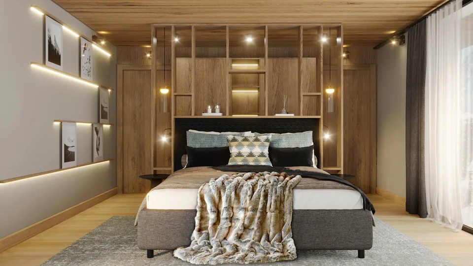 Chalet Vesta B luxueux 4,5 pièces skis aux pieds - Lauchernalp – photo 7 sur 13