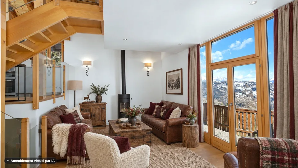 Familienchalet oder helles Pied-à-Terre in Anzère – Foto 2 von 12