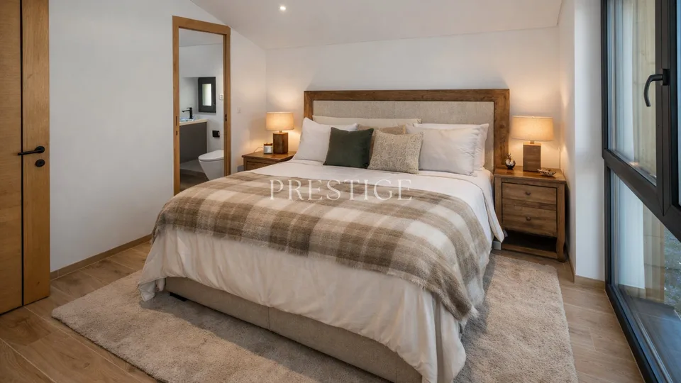 Chalet in Lens: Luxus, Modernität und Alpenpanorama – Foto 4 von 7