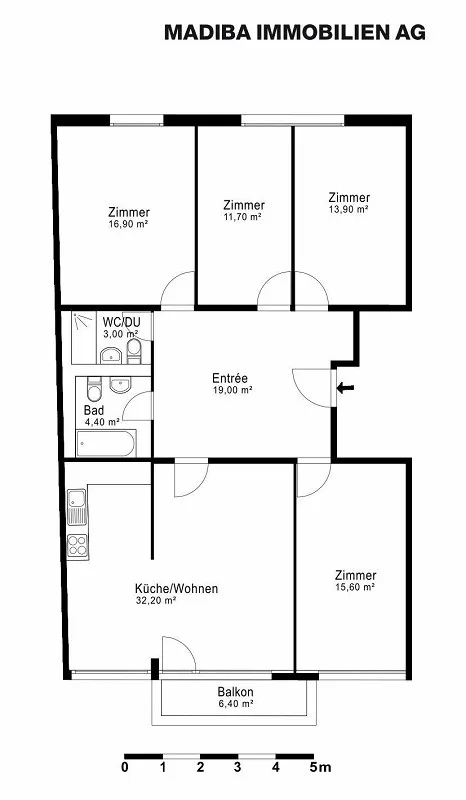 Modern 5.5-room apartment near the Langen Erlen – photo 8 of 8