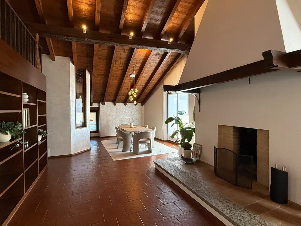 Mietwohnung 5.5 Zimmer Charme möbliert in Magliaso – Foto 3 von 9