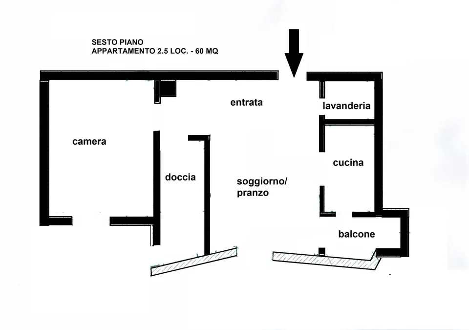 2.5-ZIMMER WOHNUNGEN ZU VERMIETEN – Foto 6 von 9