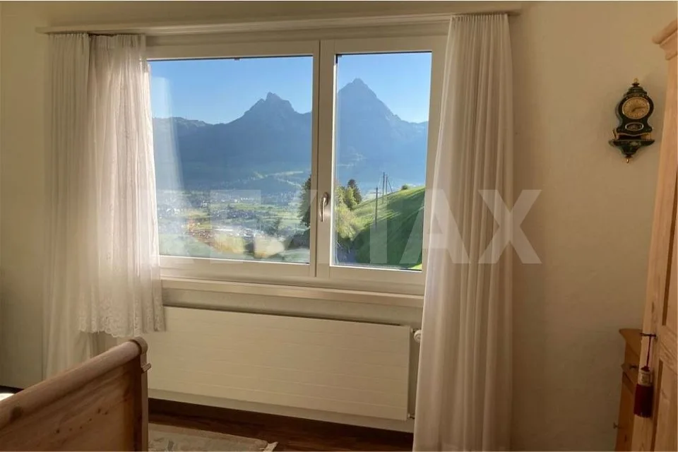 Traumhafte 3.5-Zi.-Miet-Wohnung mit Weitsicht und heimeligem Kachelofen – Foto 6 von 13