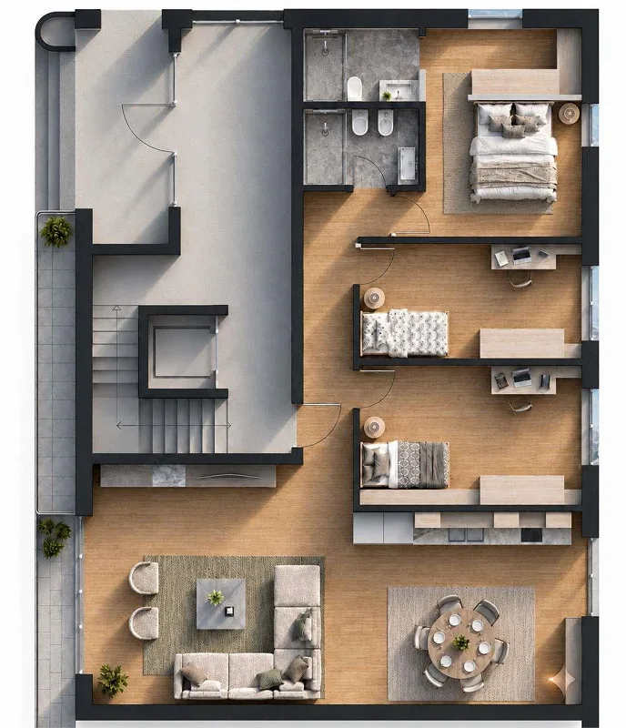 Appartements exclusifs 4.5 pièces au cœur de Lugano – photo 6 sur 8