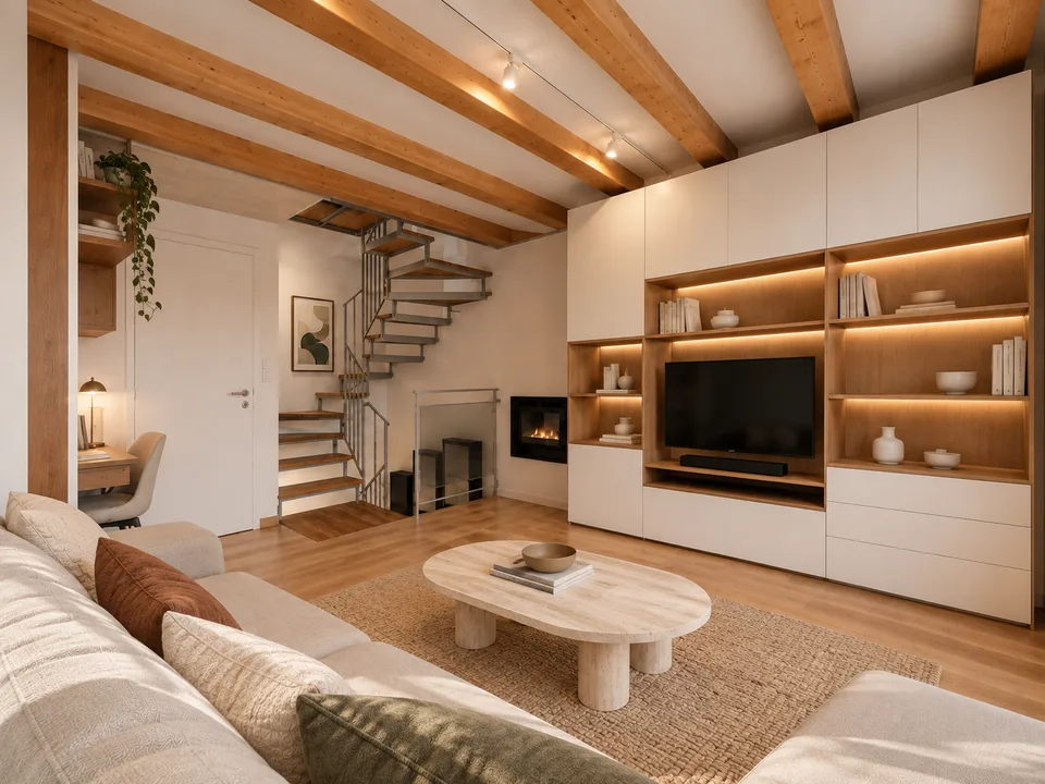 Wunderschönes renoviertes Haus im Kern von Melide mit 4,5 Zimmern – Foto 4 von 13