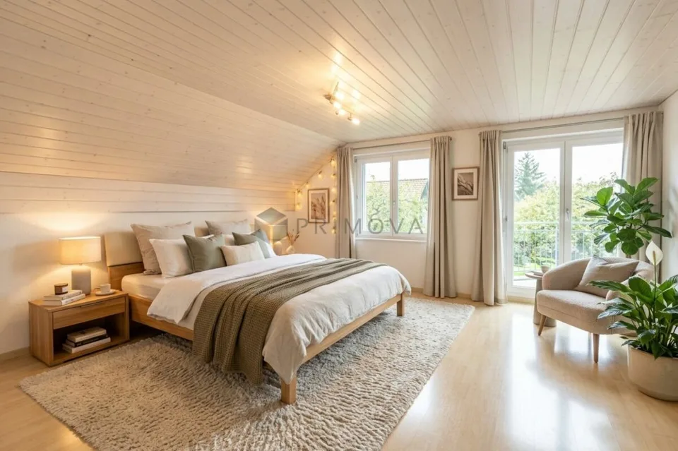 Spacieuse maison individuelle de 7,5 pièces avec sauna, jardin et six places de parking – photo 4 sur 12