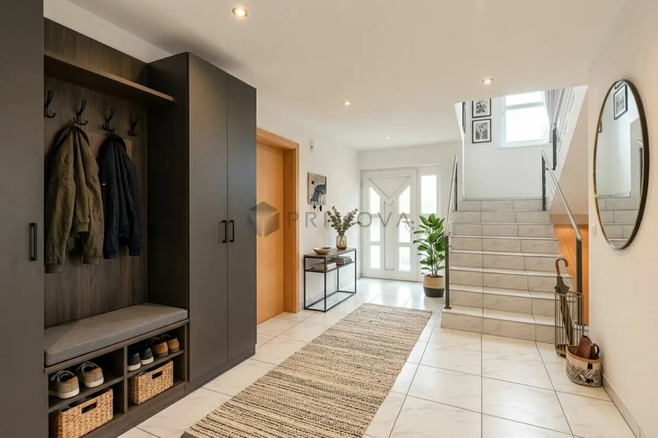 Spacieuse maison individuelle de 7,5 pièces avec sauna, jardin et six places de parking – photo 6 sur 12