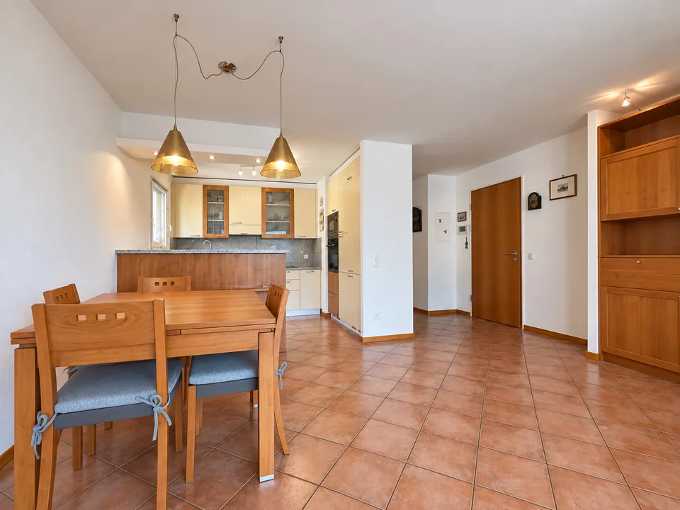 LUMINEUX APPARTMENT DE 3.5 PIÈCES AVEC TERRASSE À BIOGGIO – photo 4 sur 9
