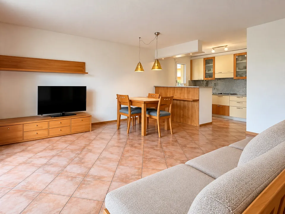 LUMINEUX APPARTMENT DE 3.5 PIÈCES AVEC TERRASSE À BIOGGIO – photo 3 sur 9