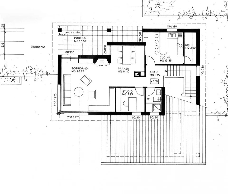 Belle villa de 6.5 pièces avec grand jardin à Bioggio – photo 10 sur 12