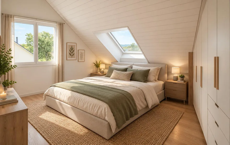 grosszügige 3.5 Zimmer-Dach-Wohnung im Zentrum von Egg b. Zürich – Foto 2 von 7